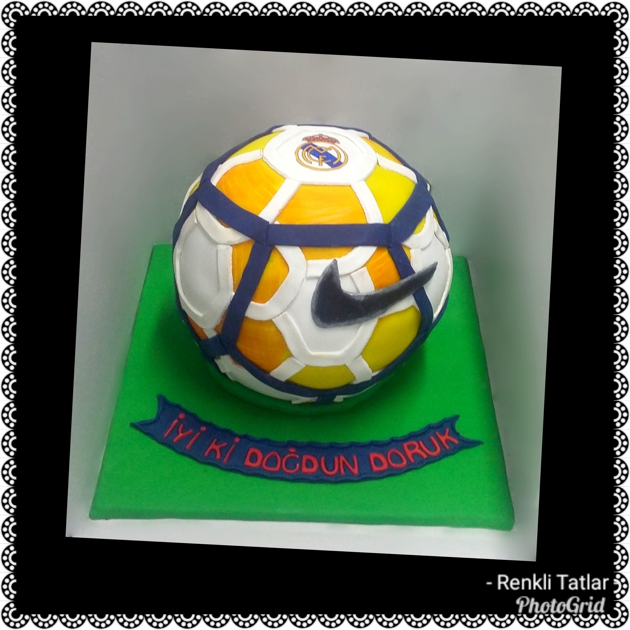 Futbol Topu Pasta